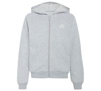 adidas - Kid's Seasonals Collegiate Typography Full Zip - Veste de sport - 152 - light grey heather / off white