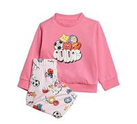 adidas Kids' Survêtement Seasonal Essentials Fun Enfants, Pink Fusion/White, 3-4A