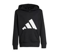 adidas Sweat à capuche enfant unisexe Essentials BIG Logo Noir/Blanc 7-8 ans