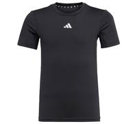 adidas - Kid's Techfit Tee - T-shirt technique - 128 - black / white