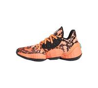 adidas Kids Unisex's Harden Vol. 4 Basketball Shoe, Signal Coral/core Black/Signal Coral, 5 M US