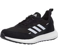 adidas Kids Unisex's RapidaLux Suede and Leather Running Shoe, core Black/FTWR White/Grey, 5.5 M US Big Kid