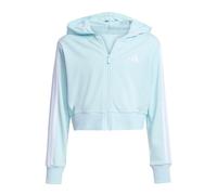 adidas - Kid's Essentials Full Zip Hoodie - Veste à capuche - 152 - halo mint / white