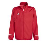 adidas Mixte enfant Team Wind.Rdy Coat, team power red 2/REFLECTIVE SILVER, 9-10 Years