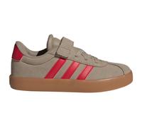 adidas - Kid's VL Court 3.0 EL - Baskets - EU 34 - blanch cargo / pure ruby / gold met