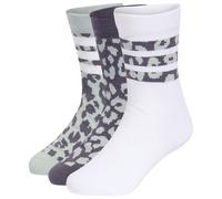 adidas - Kid's YG Leo 3-Pack - Chaussettes multifonctions - EU 28-30 - aurora onix / wonder sage / white
