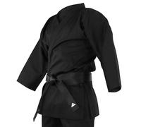 adidas Kimono de Karaté Bushido (Couleur : Noir - Taille : 170 - Broderie :)