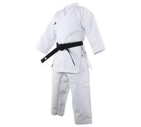 adidas Kimono de Karaté Club (Couleur : Blanc - Taille : 140 - Broderie :)