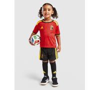 adidas Kit Domicile Belgique 2026 Enfant - Rouge 5-6Y