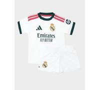 Adidas Real Madrid 26/27 Baby Home Short Sleeve Junior Set Blanc 3-6 Months Enfants