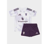 adidas Kit extérieure Manchester United FC 2025/26 Bébé - Blanc 6-9M