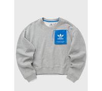 Adidas KSENIA TAG SWEAT women Sweatshirts grey taille: S