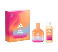adidas le coffret Vibes comprenant l'Eau de Parfum Get Comfy et le Gel Douche