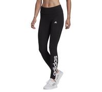 Adidas Legging femme Essentials taille haute avec logo Noir/Blanc XS