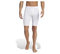 Adidas Short Legging Techfit Homme Blanc Taille S