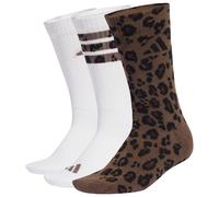 adidas - Leo Sock 3-Pack - Chaussettes multifonctions - EU 43-45 - earth strata / shadow brown / white