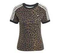 Adidas - Leopard Cali Tee - Femme - Sport - Brun - Taille: 38 FR