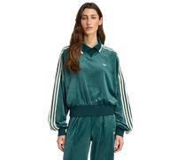 ADIDAS ORIGINALS Sweat-shirt 'Adidas Originals x Liberty London' vert foncé / blanc, Taille M-L