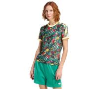 Adidas – T-shirt manches courtes – Originals x Liberty London – 3 Stripes – Noir L Femme