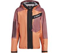 Adidas Light Lightweight Waterproof Jacket Orange Impact M Male