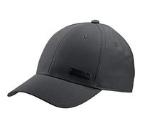 adidas Lightweight Metal Badge Baseball Cap Hat Mixte, Black/Black/Black, XXS