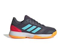 Adidas Chaussures indoor Ligra 8 mixte enfant – Aurora Onix/Flash Aqua/Semi Lucid Red – 37 1/3