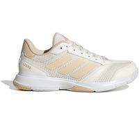 adidas Femme Ligra 8 Womens Indoor Shoes Chaussures de Sport, Off White/Crystal Sand/Cloud White, 42 EU