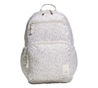 adidas Lineage Sac à dos pour ordinateur portable, école et voyage, 22 l, Aluminium/beige alu imprimé léopard, One Size, Adidas Lineage Sac à dos d'école - Petit sac à livres pour ordinateur portable