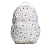 adidas Lineage Sac à dos pour ordinateur portable, école et voyage, 22 l, In Bloom Floral Vanille chaude/blanc cassé, Taille unique, Sac à dos