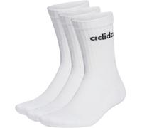 Adidas Linear Crew Cushioned Socks 3 Pairs Blanc/Noir 10 - 11.5k Unisex