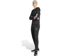 Adidas Linear Tracksuit Womens Noir/Blanc 12 (M) Female