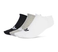 Adidas Liner Socks 3 Pairs Unisexe - Chaussettes, Blanc - Taille 34-36 - Poly (Polyester) White 34-36