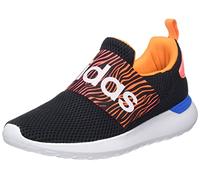 adidas Lite Racer Adapt 4.0 I Baskets Unisexe pour Enfants et Adolescents, Core Black Acid Red Blue Rush, 21 EU
