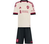 Adidas Liverpool Fc 25/26 Mini Away Junior Set Noir 3-4 Years Garçons,Filles