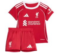 Adidas Liverpool Fc 25/26 Baby Home Short Sleeve Junior Set Rouge 9-12 Months Enfants