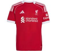 Adidas Liverpool Home Shirt 2025 2026 Juniors Rouge 9-10 Years Male