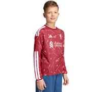 Adidas Maillot Liverpool FC 26/27 Domicile Junior Manches longues Rose 9-10 ans