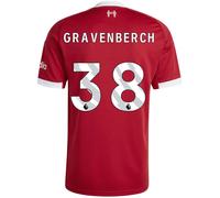 Adidas T-shirt Liverpool FC 25/26 Domicile Rouge Manches Courtes XL Homme