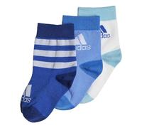 adidas LK 3pp Chaussettes, Bleu Roi/Bleu/Blanc, 7-8 Ans Mixte Enfant
