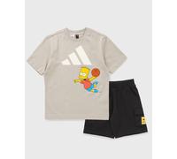 Adidas LK SIM T SET Shorts|Tees black|beige taille: Age 8-10 | EU 128-140