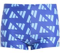 Adidas Logo Graphic Swim Boxers Kids Bleu Lucide 9-10 ans Male