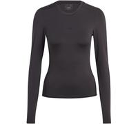 Adidas Long-Sleeve Base Layer T-Shirt Womens Noir 14 (L) Female