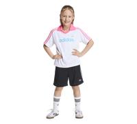 Adidas Loose Pinstripe Tee + Shorts Set Bébé - Survêtements, Blanc - Taille 117 - 122 CM - Poly Jersey White 117 - 122 CM