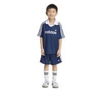 Adidas Loose Pinstripe Tee + Shorts Set Bébé - Survêtements, Bleu - Taille 117 - 122 CM - Poly Jersey Blue 117 - 122 CM
