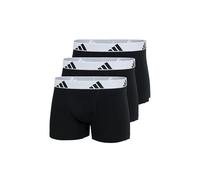 adidas Trunk (3pk) -Active Flex Cotton sous-vêtement, Noir (006), M (Lot de 3) Hommes