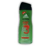 adidas Lot de 3 gels douche 3 en 1 Active Start 400 ml (3 x 400 ml)