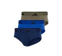 Adidas Lot de 3 Slips - Coton Active Flex - sous-vêtements Confortables, 901 Assorti, M