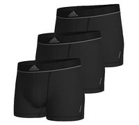 Adidas Lot de 3 sous-vêtements pour Homme, Noir, Taille S, Noir, S