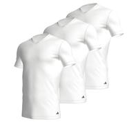 Adidas Lot 3 T-shirts col rond Active Core coton blanc Couche de base Taille L (4AM012)