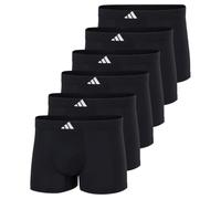 adidas Lot de 6 boxers rétro pour homme - Active Micro Tech - Séchage rapide - Régulation de l'humidité - Élastique et confortable - Pour le sport et le quotidien, Noir (000), L